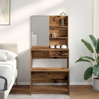 Kliment Dressing Table with Mirror