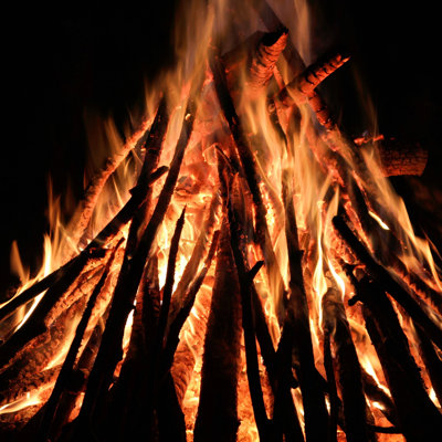 «Campfire» par Tupungato - photographie sur toile tendue