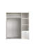3 Door Manufactured Wood Wardrobe