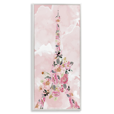 Art floral sur toile tendue XXL par Jean Allen