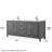 Daria 80'' Double Bathroom Vanity with Marble Top-97901671-97901672-97901673