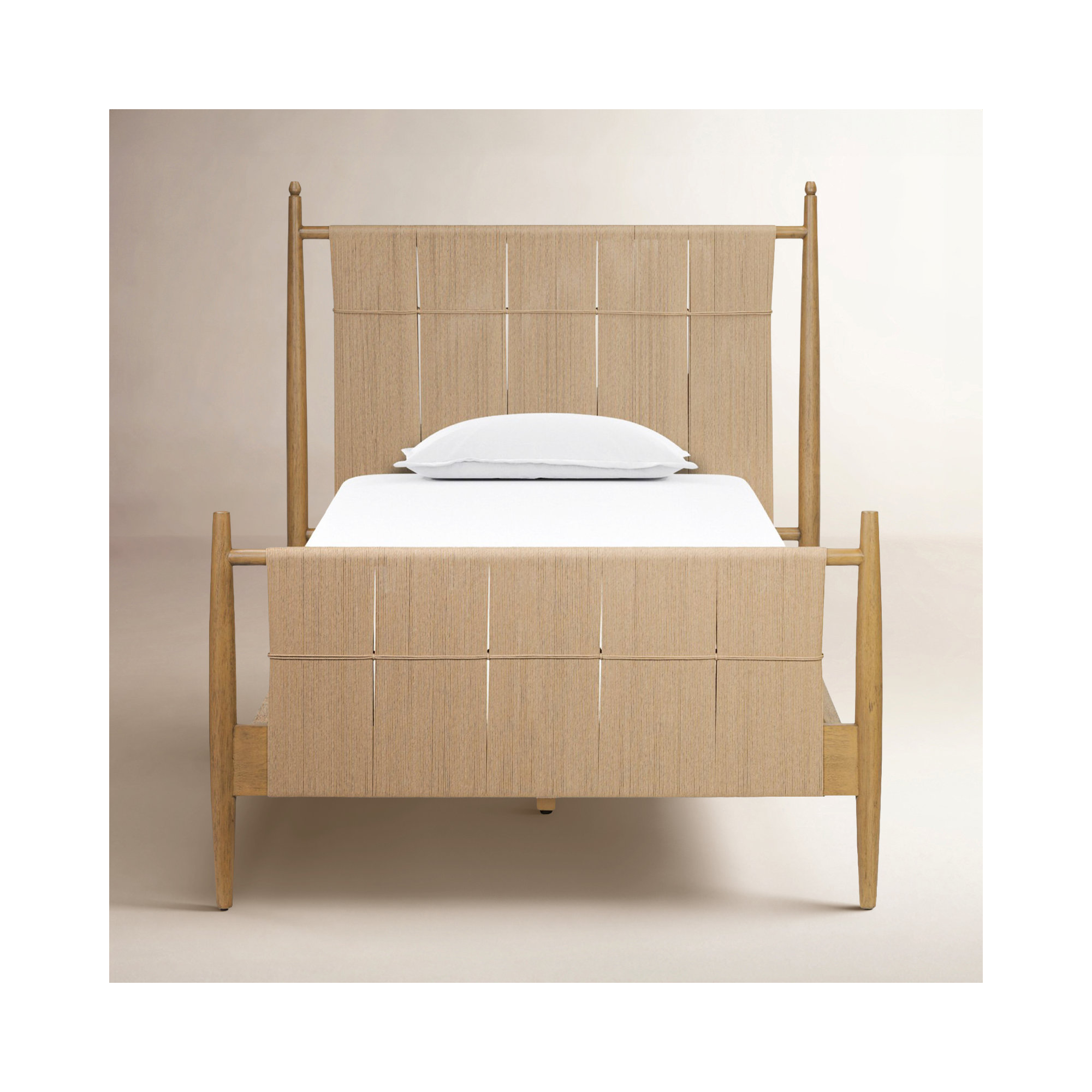 Richard Bed, Burnished Parawood, Twin