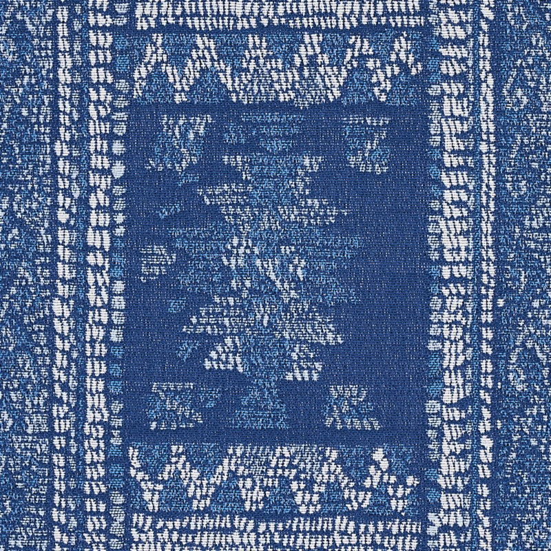 Tissu jacquard Maracena, Bleu
