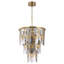  Paramount 29"w Pendant In Aged Brass