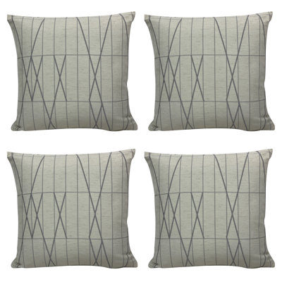 Abstract Square Throw Pillow Cover