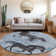 Machine Washable Indoor/Outdoor Cinead ACN1717 Denim Rug