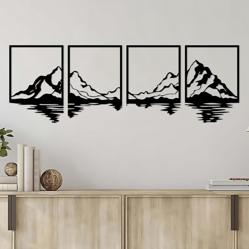 Large Mountain Wall Decoration