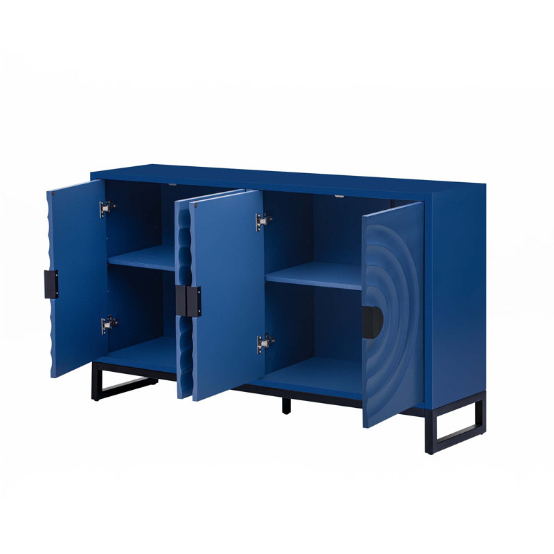 Armoire de rangement Buffet avec tablettes réglables
