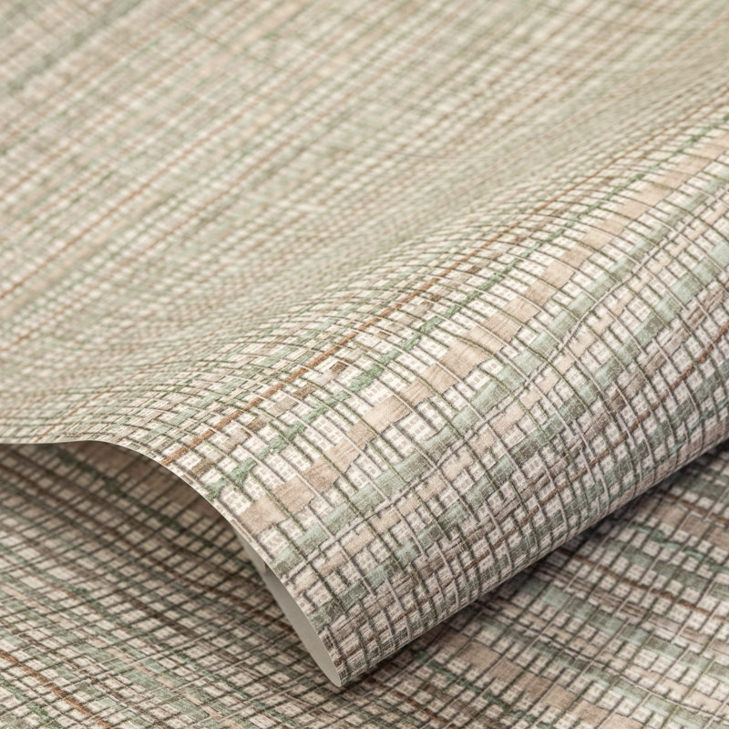 Salt Fondo Wild Grass Effect Wallpaper Roll, Green