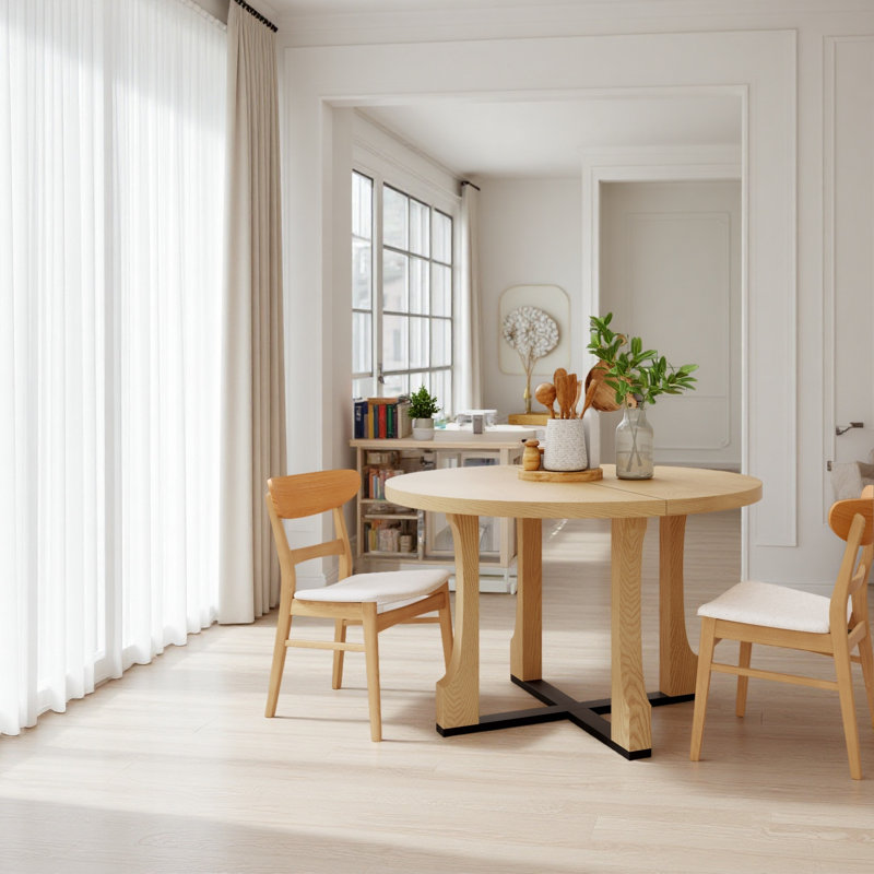 Table de salle à manger 48 ", Naturel