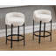 Tabouret de comptoir court 26 po Toey-1899186270