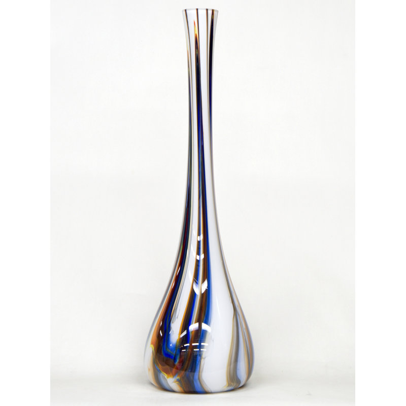 Vase de sol en verre soufflé à la main Alleyne