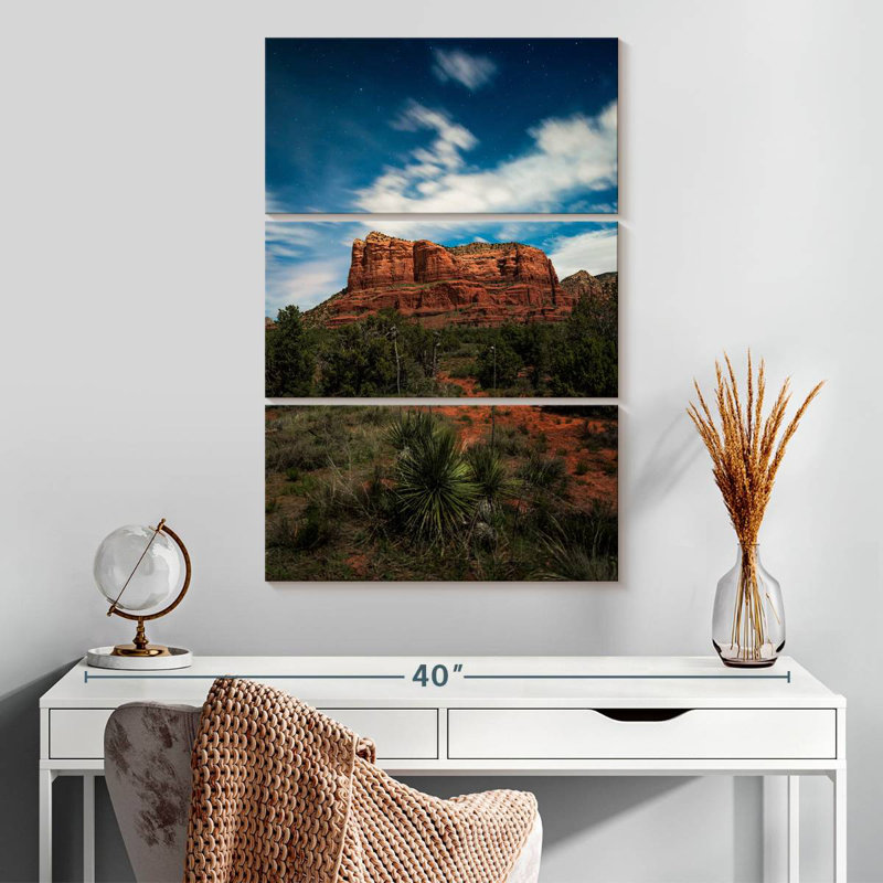 Alvord Sedona, désert de l'Arizona, H 32 po x l 20 po