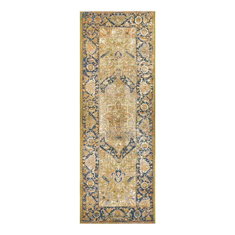 Green Nosara Indoor/Outdoor Traditional Rug