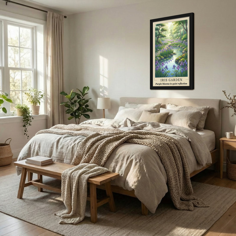 Paysage et nature Iris Garden, H 24 po x l 16 po