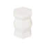 13" X 16.75" Glazed Ceramic Drum Stool - Indoor/Outdoor Side Table - Accent Garden Stool
