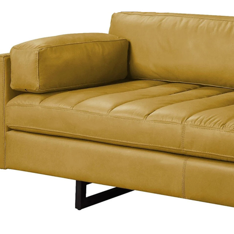 Méridiennes d'intérieur en cuir Living Room, Orienté à gauche (vu de face)