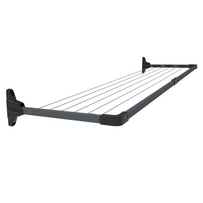Daytek Steel Fold Down Wall-Mounted Drying Rack