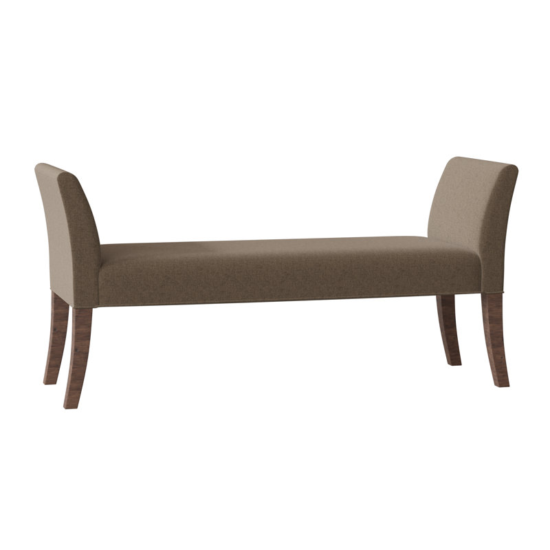 Kenner Upholstered Bench, Tobacco, 9107 Pool
