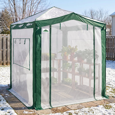 6' W x 8' D Hobby Greenhouse