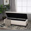 Banc de rangement rembourré Bluford-116995088