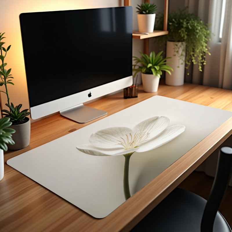 Polyester Desk Pad, 31.5x15.5