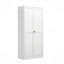 61" White Metal Kitchen Pantry Cabinet Adjustable Storage With 4 Shelves (110Lb Capacity), Heavy Duty Freestanding Pantry Organizer For Kitchen, Pantry, Living Room