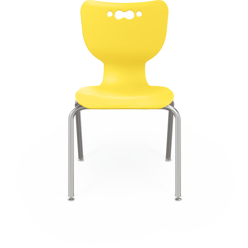 Chaise de classe Hierarchie, Chaise 16 po, Jaune