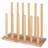 6 Pair Solid Wood Boot Storage