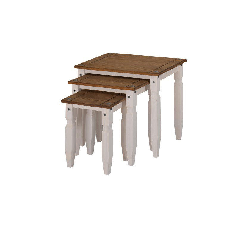 Denese Solid Wood Nesting Tables
