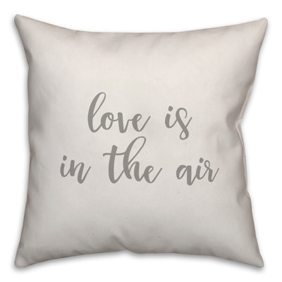  Coussin "Love is in the air"