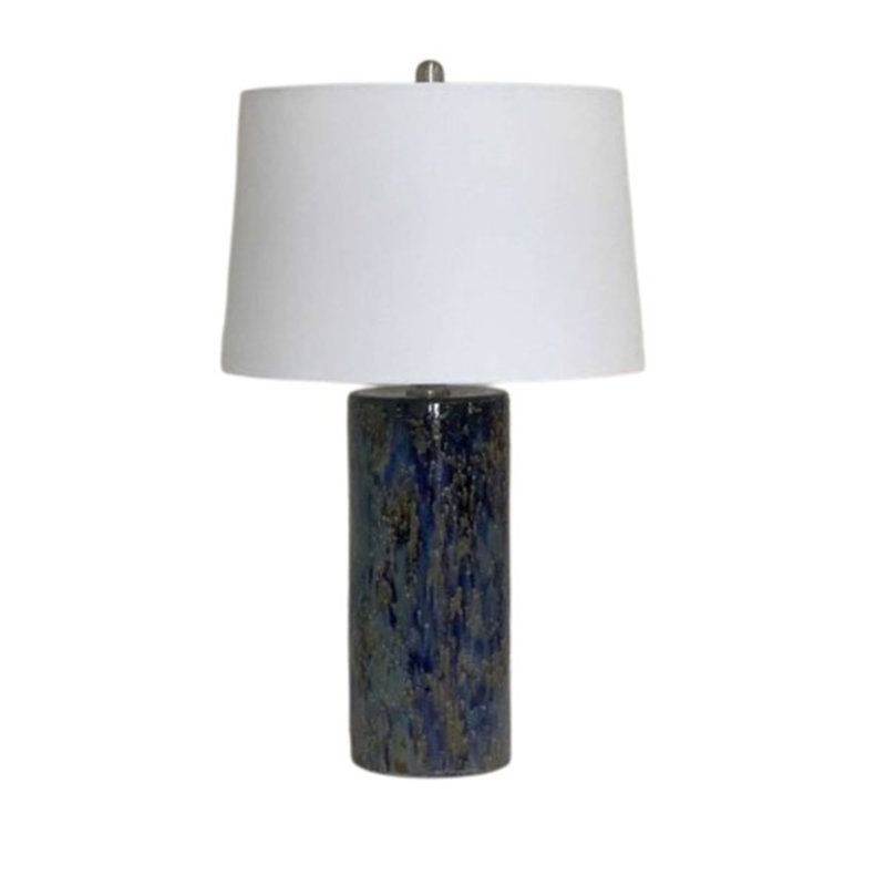 Lampe de table en grès Blue Picas