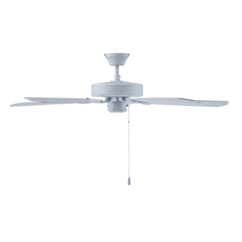 Ventilateur de plafond d'intérieur 5 pales Royal Star, Blanc, Oui, Blanc