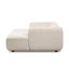 Nara 2PC Media Lounger-Crypton Nomad Snow