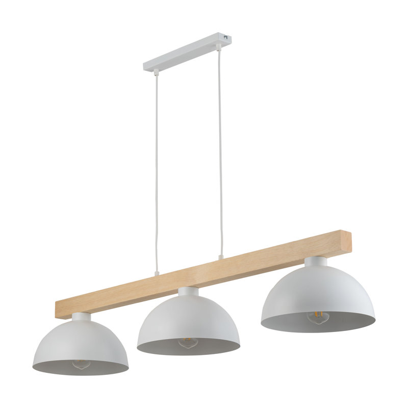 Oslo 3 - Light Kitchen Island Pendant, White