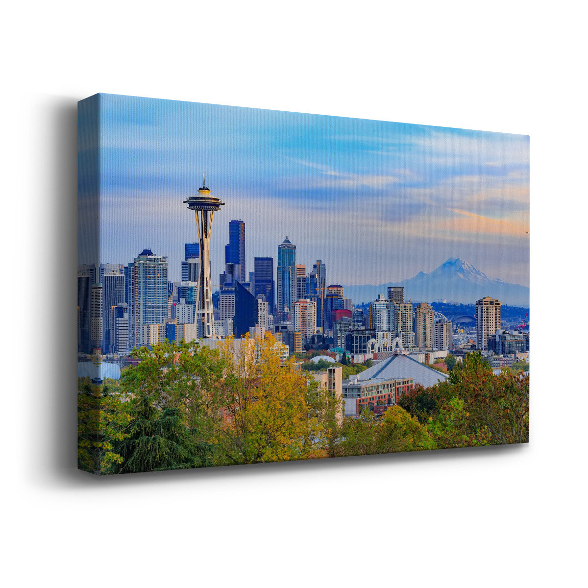 Seattle Designs Ebern Designs 39_Space Needle And Seattle Downtown Premium Gallery ...