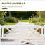 Banc de jardin de style nordique, banc de jardin en bois