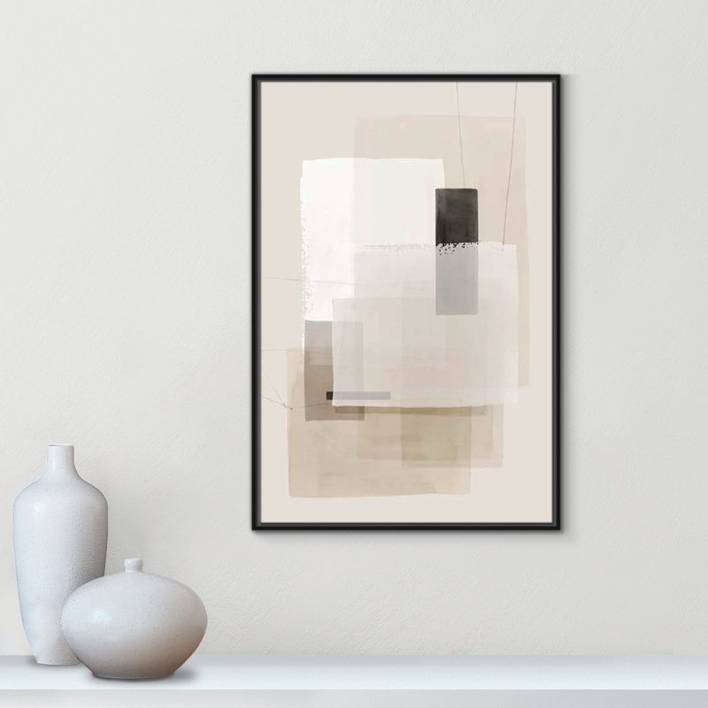 «Mystical Momentum II» par Hazel J, Cadre flottant noir, Pas de tapis, H 37,5 po x l 25,5 po x P 2 po
