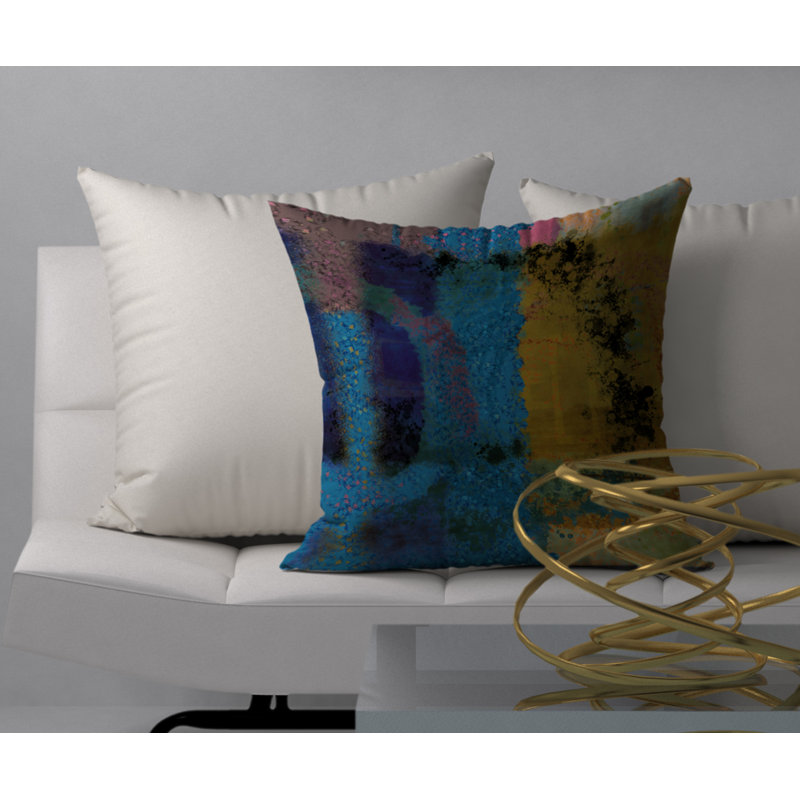  Housse et insert de coussin Royal, 18" x 18", Abstrait 11