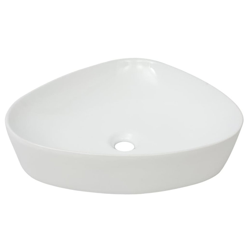 Wrought Studio™ Chesterhill 16.1'' White Marble Specialty Bathroom Sink