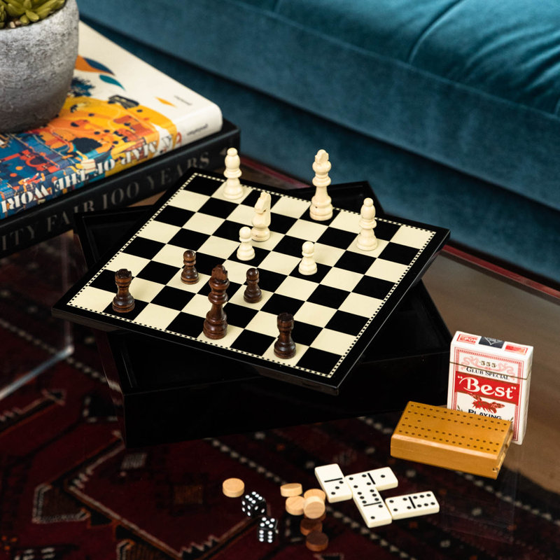 Trinx 2 Player Wood Multi-Game