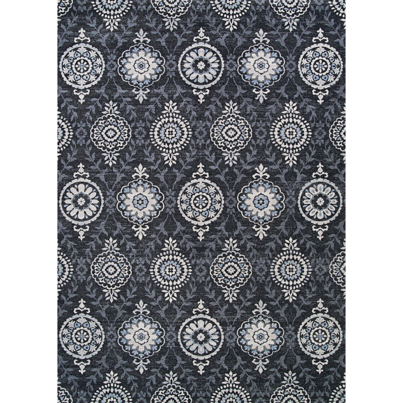 Tapis d'intérieur ardoise Ames, Rectangle 5 pi 3 po x 7 pi 6 po