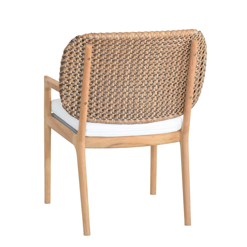 Fauteuil de salle à manger d'extérieur Akyee