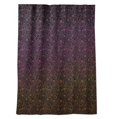 Avicia Sateen Room Darkening Curtain Single Panel