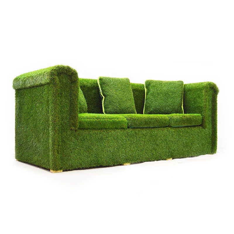 Westlyn 200cm Wide Oak Patio Sofa
