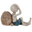 Statue extraterrestre surfer mec