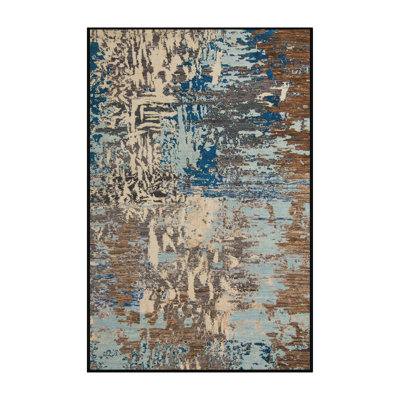 Tapis abstrait moderne 5372