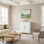 Armoire en bois 2 portes Martha Stewart Bedford-132949250