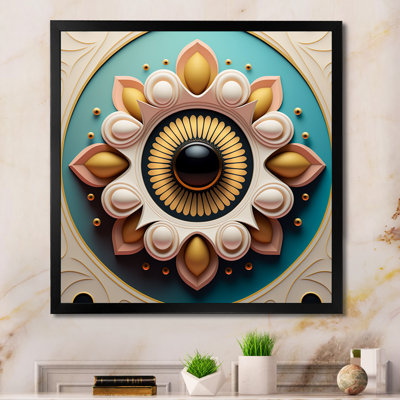 «Abstract Blooming Flower», reproduction sur toile