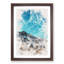 Mountain Top in Santiago Chile - Picture Frame Painting Print-56858755-56858754